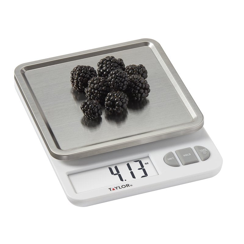Digital Kitchen Scale with Stainless Steel Tray - 11lb Capacity