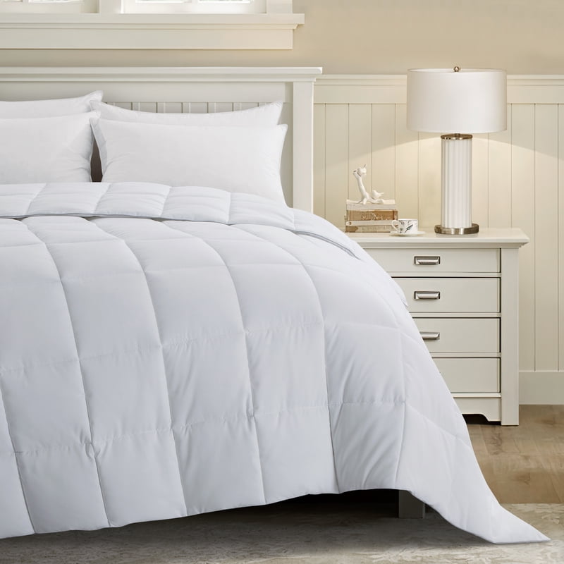 Allswell Copper Loft Down Alternative Twin Blanket White - All-Season Cozy Bedding