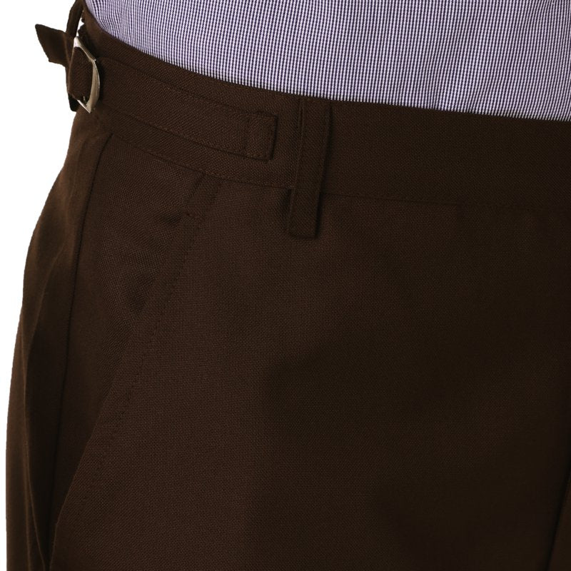 Men's Victorian Steampunk Airship Costume Pants - Espresso, Large