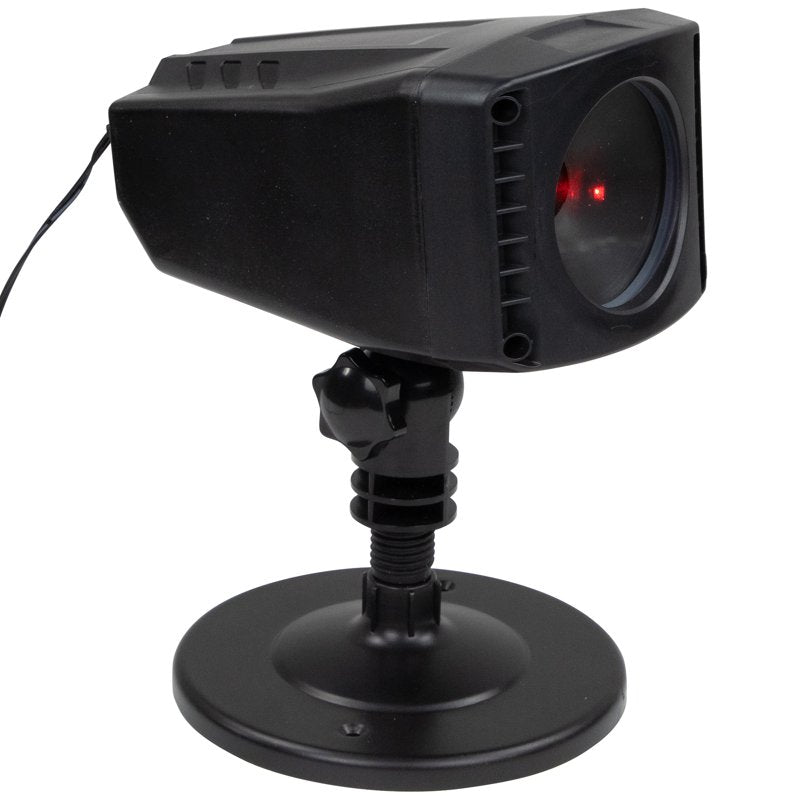 Halloween Spider Web Light Projector with Falling Spiders - Outdoor Decor