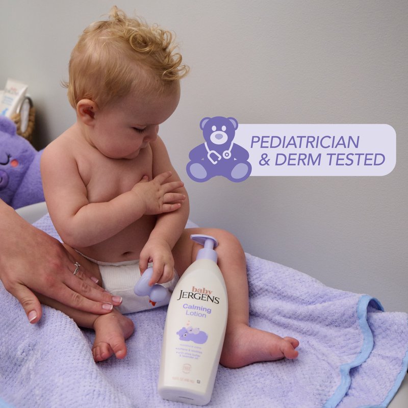 Calming Baby Body Lotion with Shea Butter and Lavender Oil - 16.8 fl oz