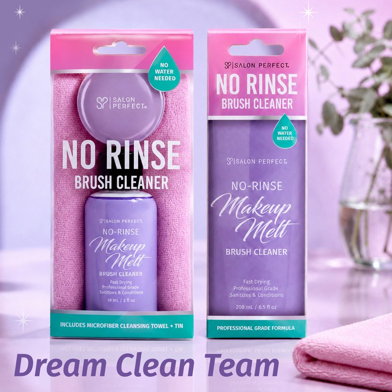 Makeup Brush Cleaning Starter Kit - Includes Makeup Melt, Tin & Towel