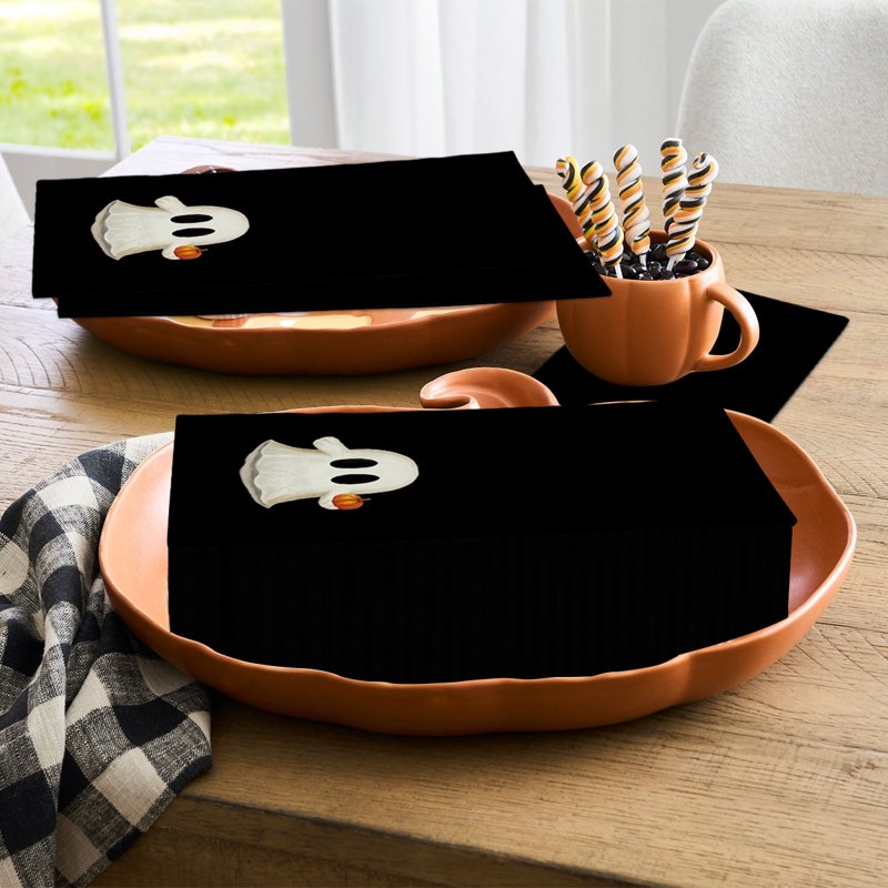 Halloween Paper Napkins 100PCS - TypeH Vibrant Disposable Party Tableware