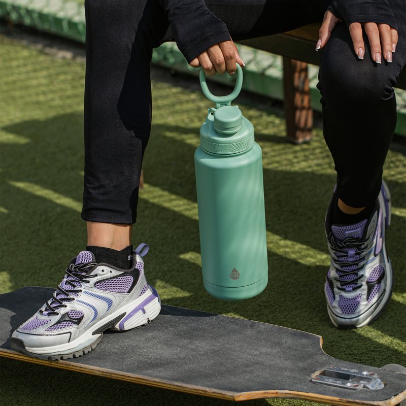 40 oz Insulated Stainless Steel Water Bottle - Sage Green