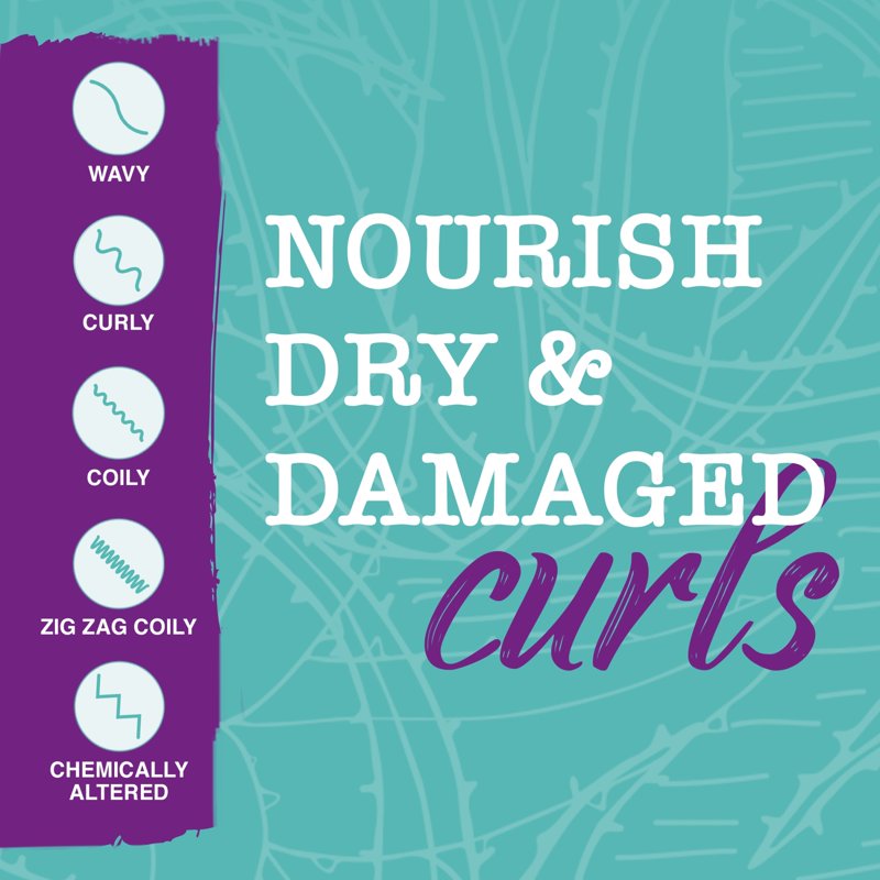 Shea Butter Hair & Scalp Milk - Hydrating Treatment for Curly Hair