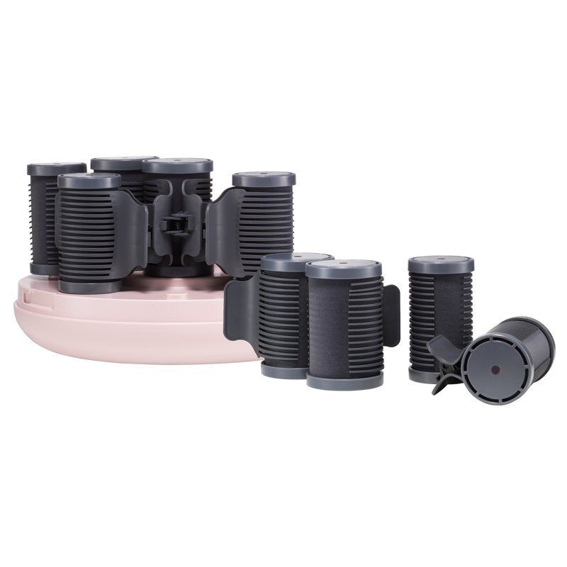 Ceramic Thermal Hot Rollers Set for All Hair Types - 10 Piece