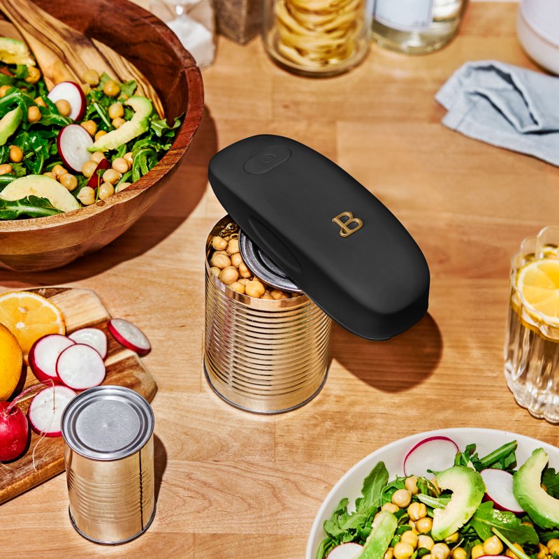 Hands-Free Automatic Electric Can Opener - Black Sesame