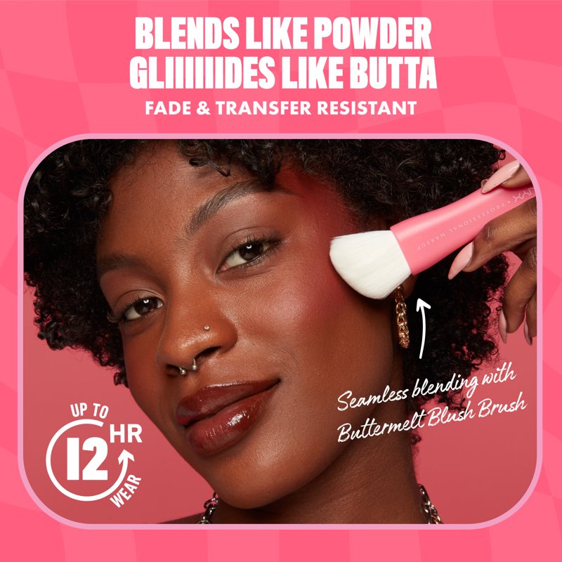 Buttermelt Blush - Long-Lasting Buttery Soft Powder Face Makeup