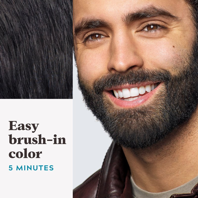 Beard Coloring for Gray Hair - Real Black, Pack of 3