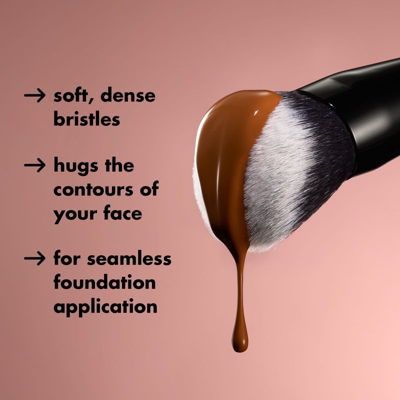Angled Foundation Brush for Liquid and Cream Makeup