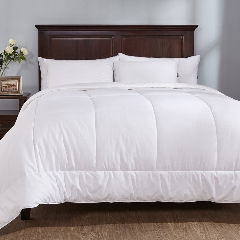 Full/Queen Warmth Down Alternative Comforter - 400 Thread Count Duvet Insert