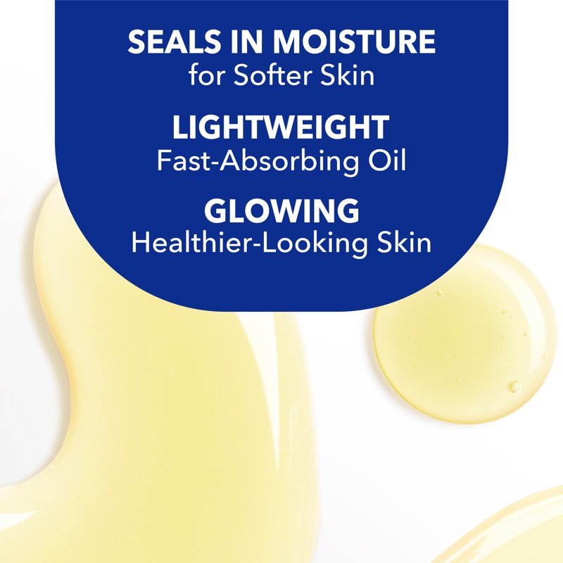 Moisturizing Bath & Body Oil with Prebiotic Lemon Balm - 8.8 fl oz