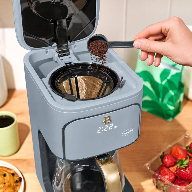 12-Cup Programmable Coffee Maker - Cornflower Blue