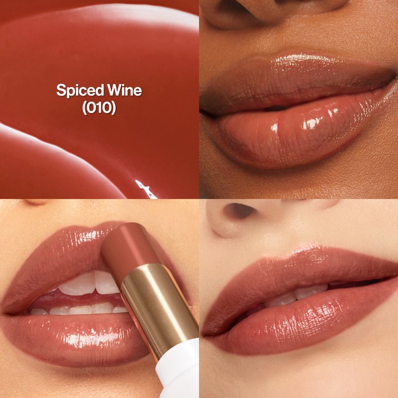 Glass Shine Tinted Lip Balm - Moisturizing Sheer Color Lip Treatment