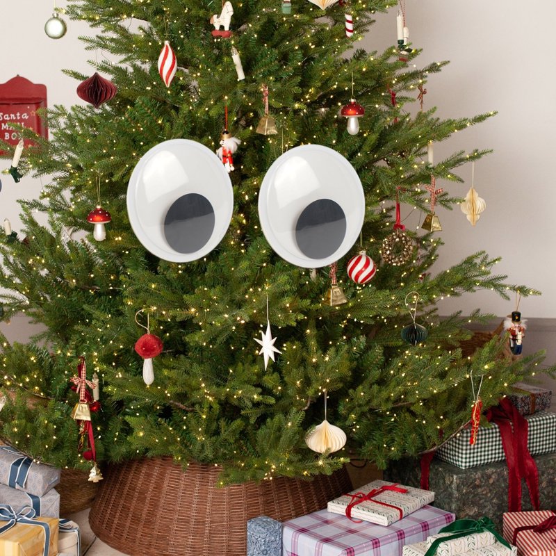 7 Inch Giant Googly Eyes with Self-Adhesive for DIY Crafts and Decorations