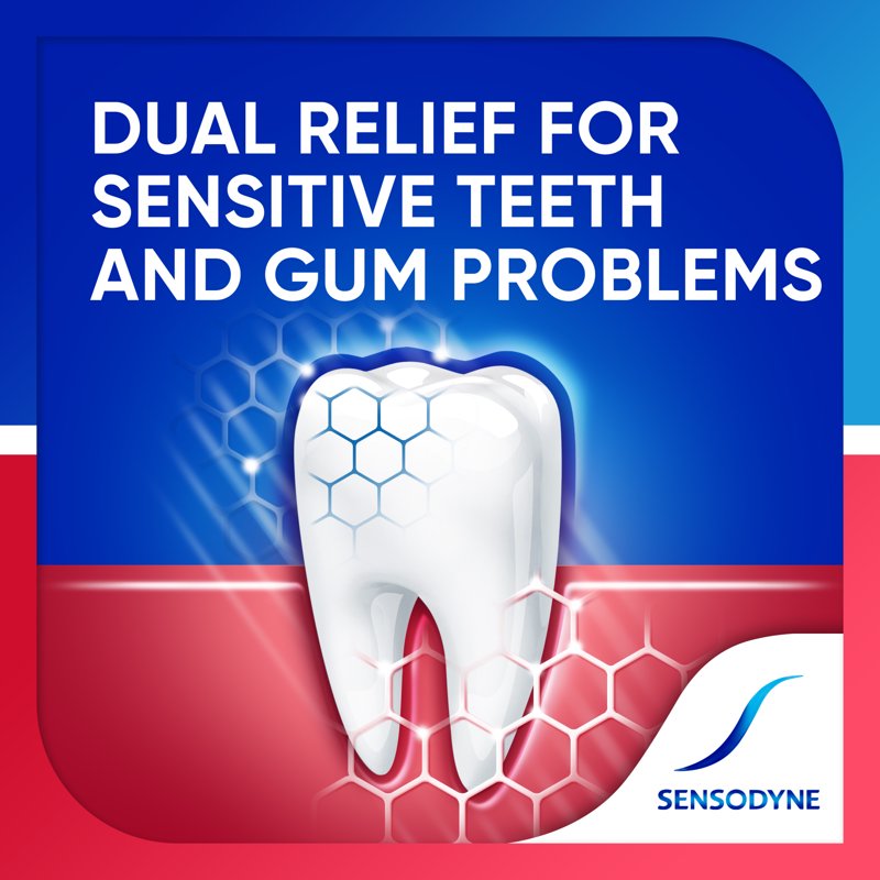Dual-Action Sensitive Teeth and Gum Health Toothpaste, 3.4 oz
