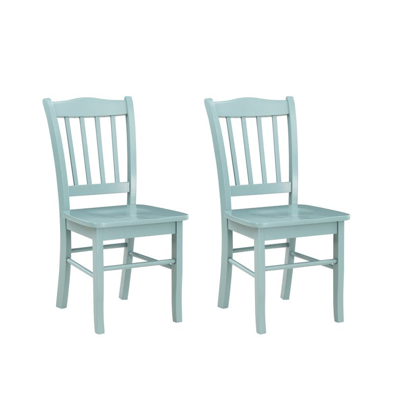Shaker Dining Chairs Set of 2 - Aspen Valley Blue Finish