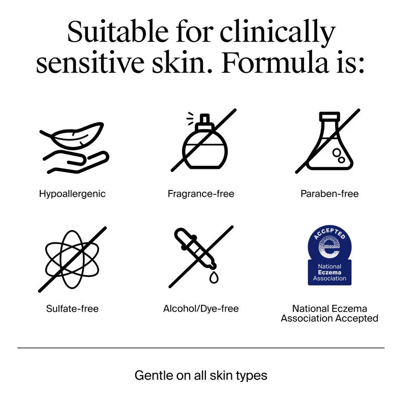 Ultra Gentle Foaming Facial Cleanser for Sensitive Skin - 12 fl. oz