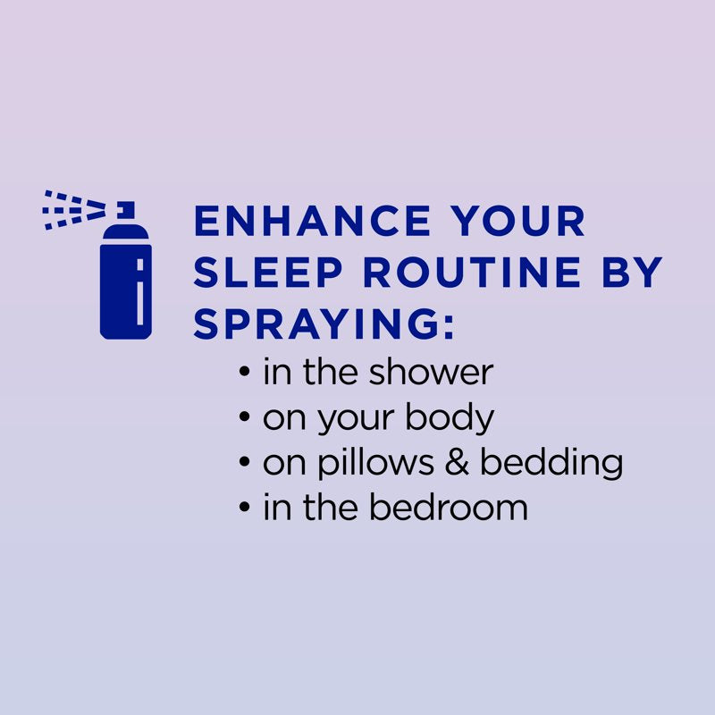 Sleep Spray with Melatonin, Lavender & Chamomile Essential Oils - 6 fl oz