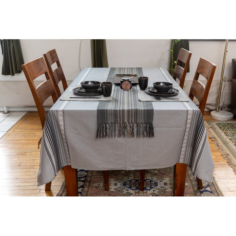 Rectangle Tablecloth 102" - Rip Collection, 100% Cotton