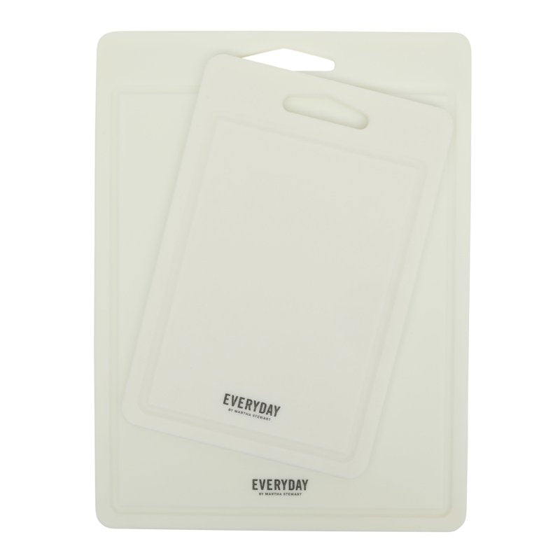 Plastic Cutting Boards Set - 2-Piece, 16 x 12 for Kitchen