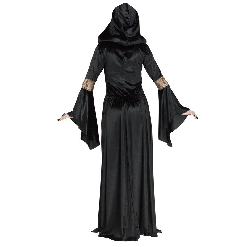 Adult Midnight Sorceress Halloween Costume - 1X Plus Size Celestial Gown
