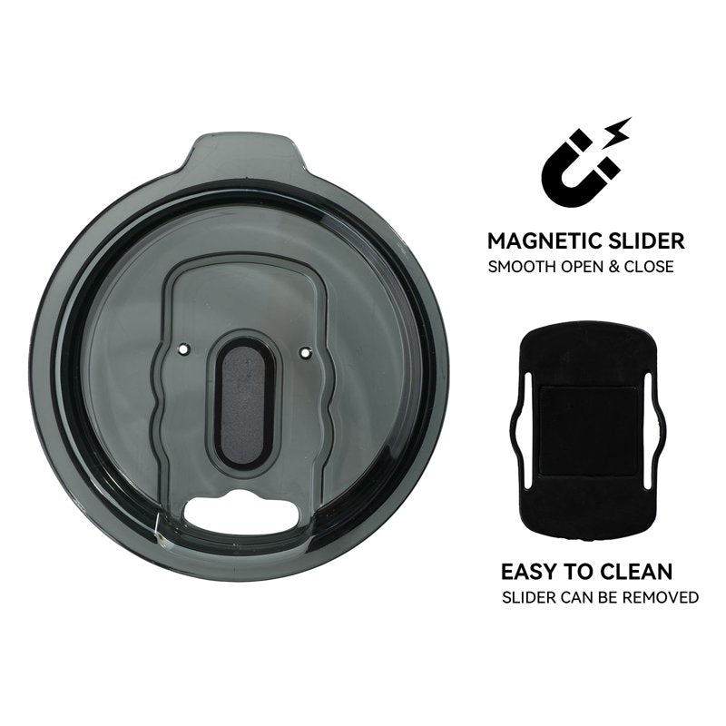 22 oz Vacuum-Insulated Stainless Steel Tumbler - Black