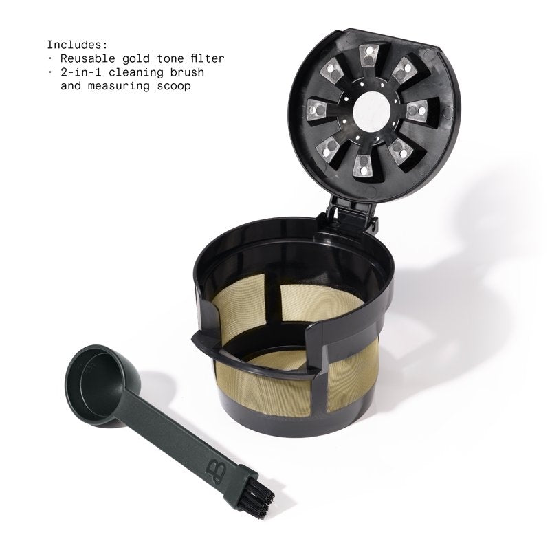 Programmable Single Serve Coffee Maker with Grinder - Hydrangea