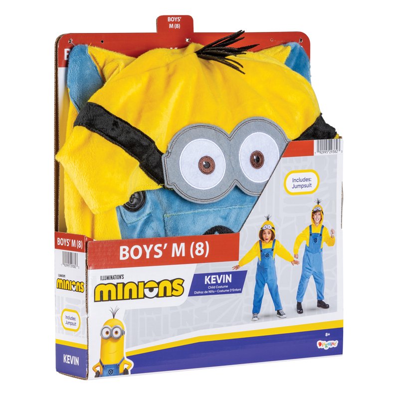 Children's Minions Halloween Costume - Boys Size M (8) - Disguise