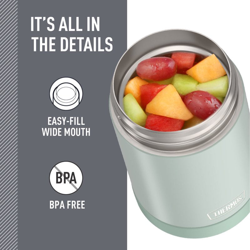 16oz Vacuum Insulated Stainless Steel Food Jar - Sage Green