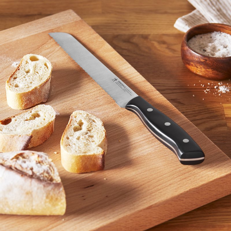 8-Inch Stainless Steel Bread Knife - Serrated Edge