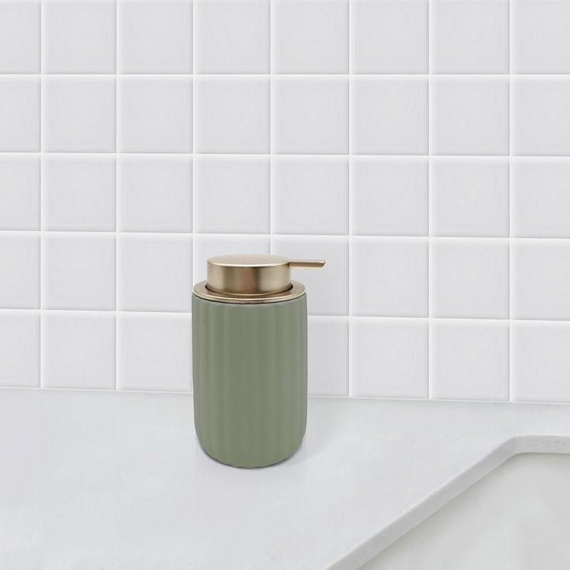 Beautiful Drew Barrymore Green Lotion Pump for Soap & Lotion Dispenser - Variation of THIS listing