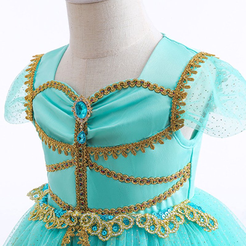 Girls Arabian Princess Dress Halloween Costume - 3T-4T Only Dress