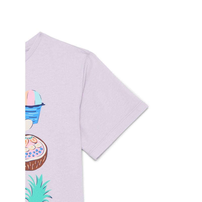 Girls Angel Summer Treats Graphic T-Shirt - Stitch & Angel Variation 4-5
