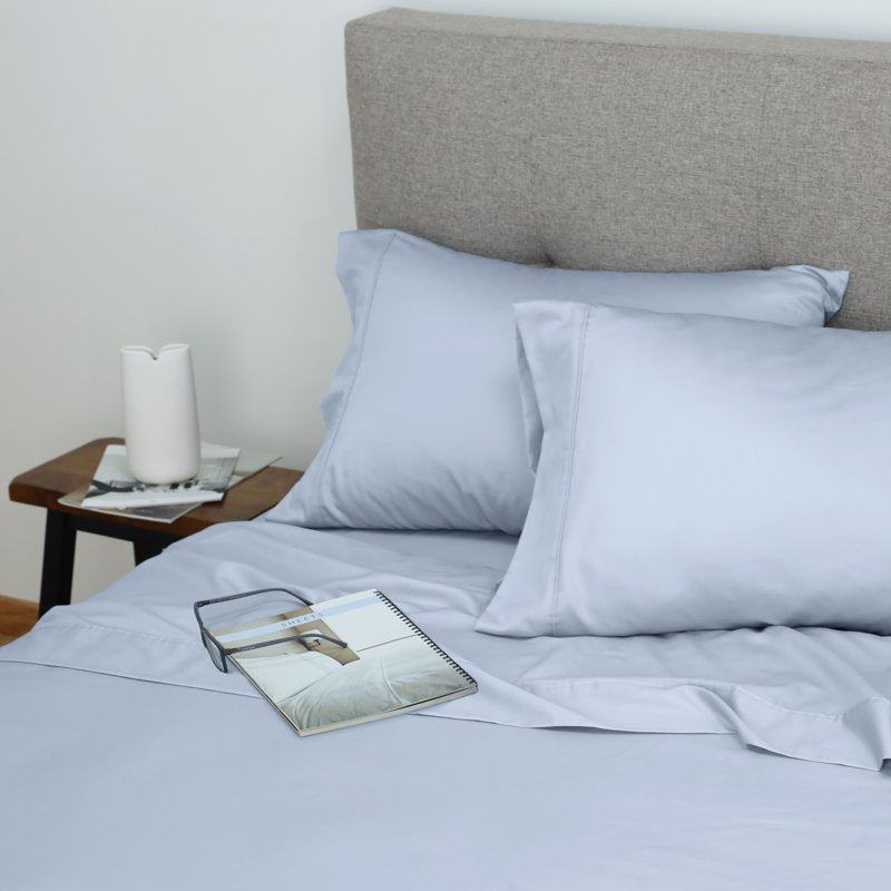 Martex Restore Cooling Full Bed Sheet Set - Blue, Soft & Breathable