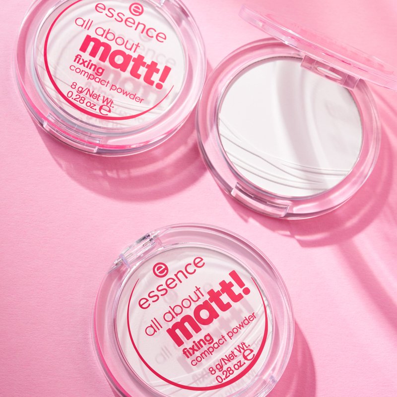 Mattifying Face Powder - Long-Lasting Compact Formula