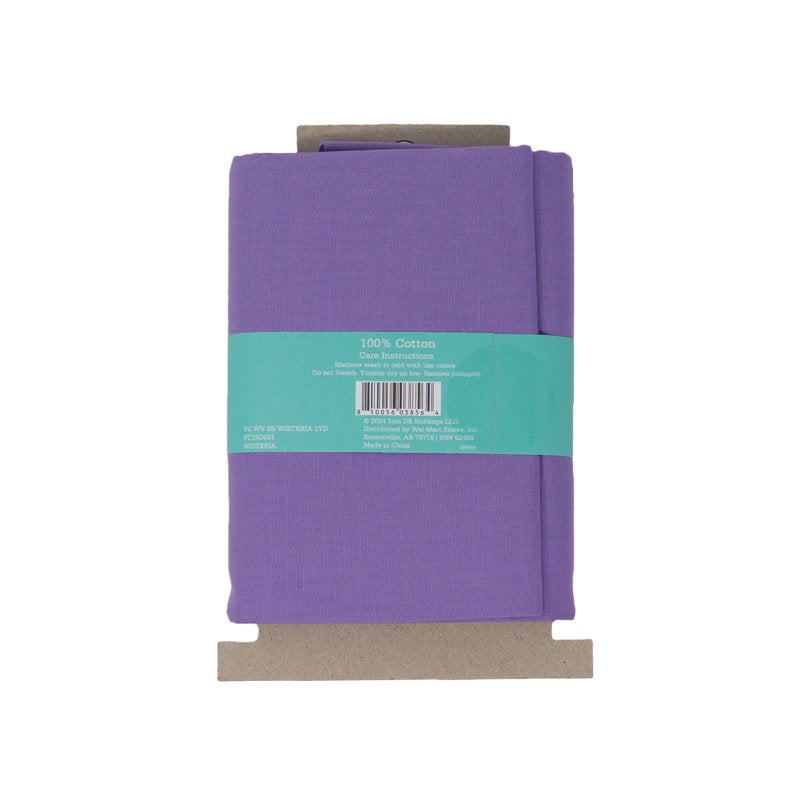 Purple Cotton Fabric 1 Yard Pack for Quilting & Sewing - 44" Wide