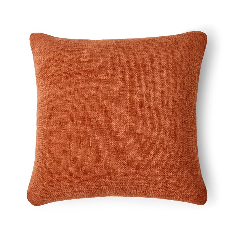Harvest Plaid Decorative Pillow - 18x18 Inches Fall Home Decor, Reversible