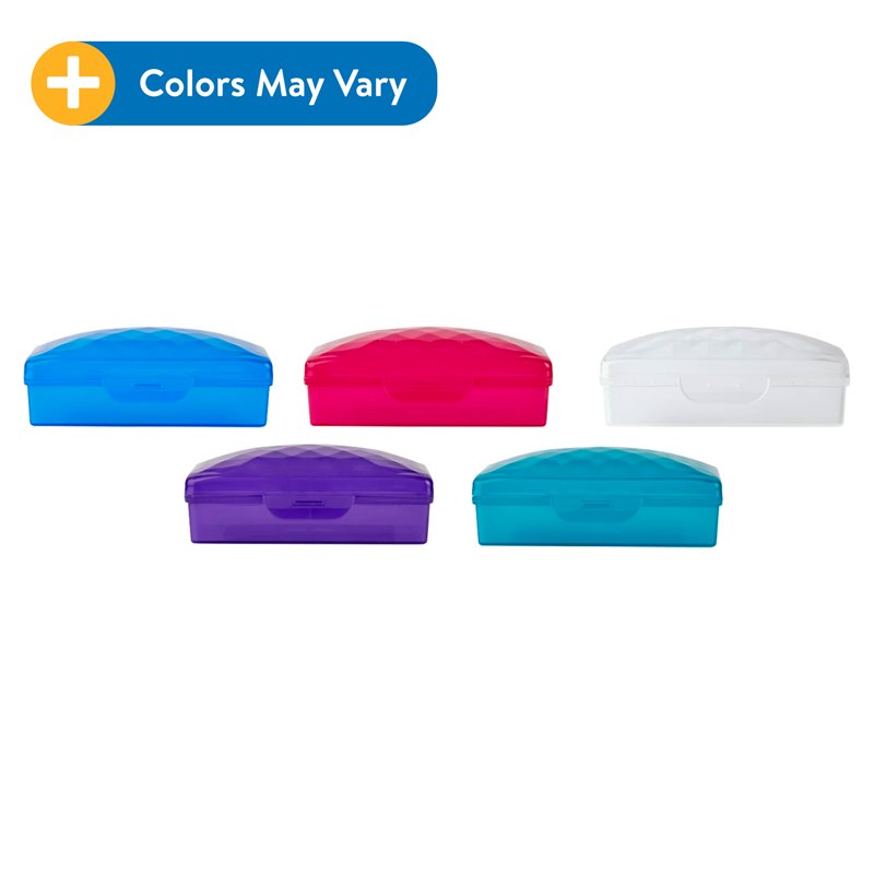 Plastic Soap Holder Dish - 4 Pack, Stand-Alone Design