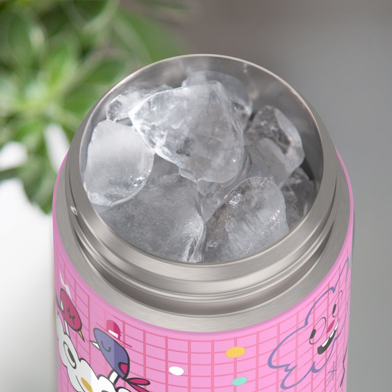 Kids Stainless Steel Funtainer Bottle with Straw - 14 oz, Sketchbook, 2 Pack