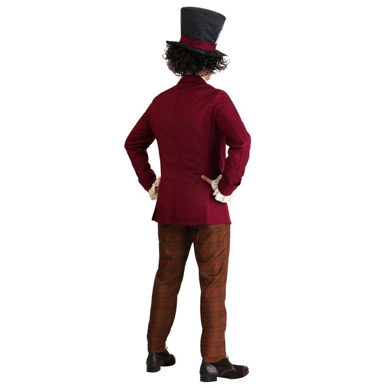 Mens Plus Size Mad Hatter Costume 6X Tea Party Wonderland Dress-up