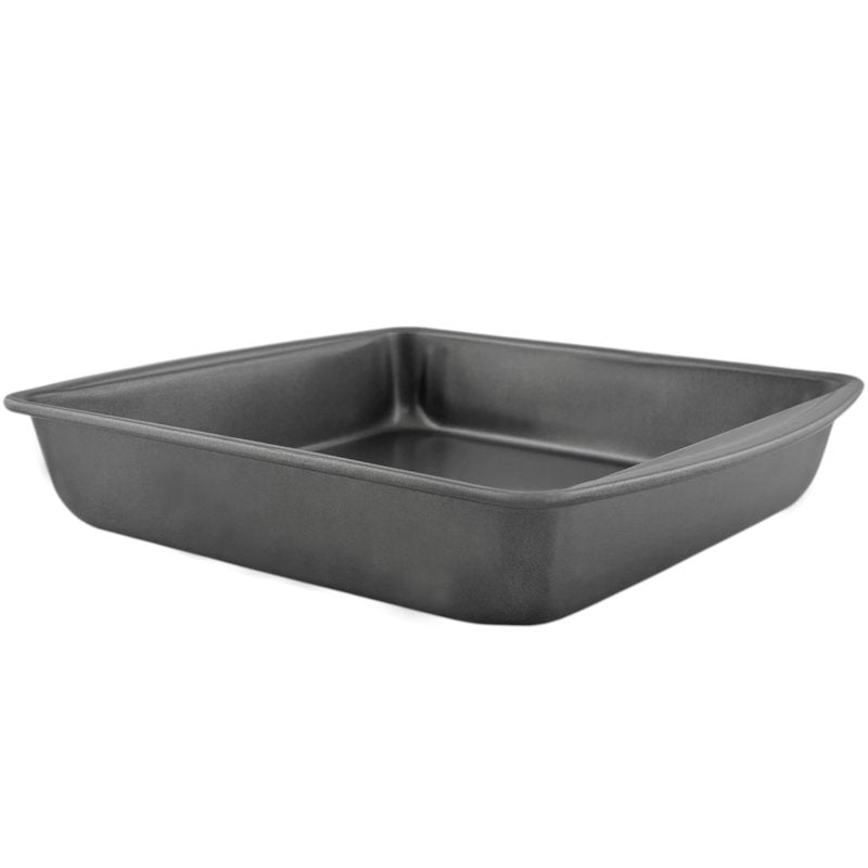 Nonstick Square Cake Pan - 9 Inch, Durable Steel Construction