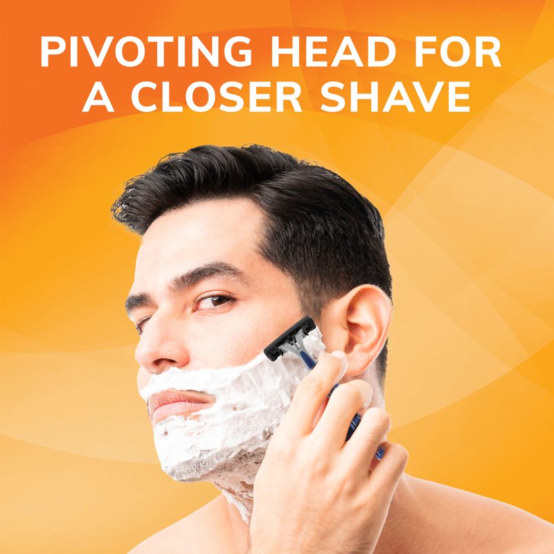 Men's Disposable Razors for Sensitive Skin - 5 Count
