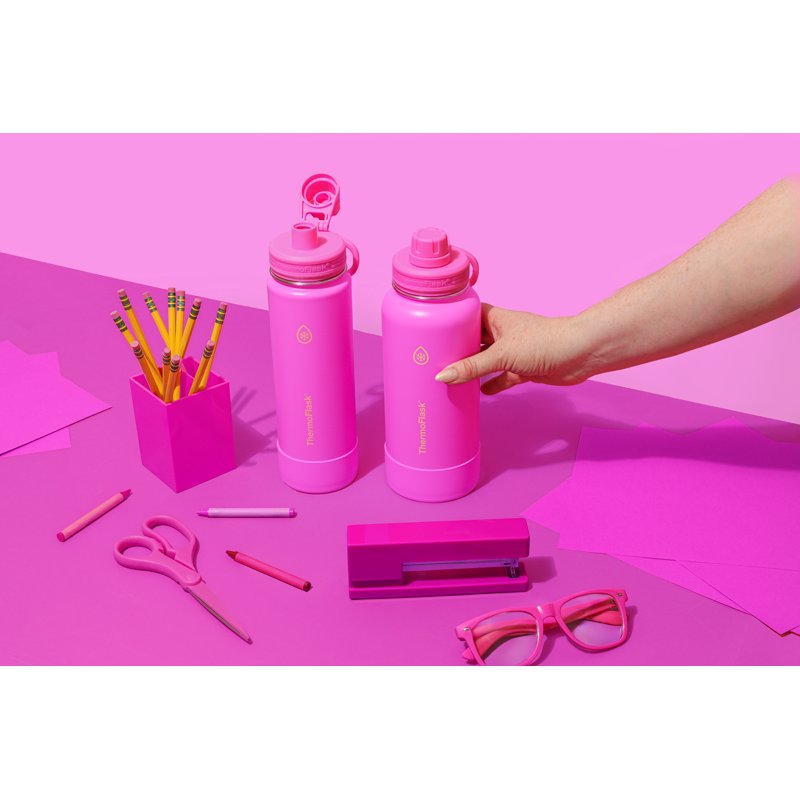 32 oz Vacuum Insulated Stainless Steel Water Bottle - Shocking Pink