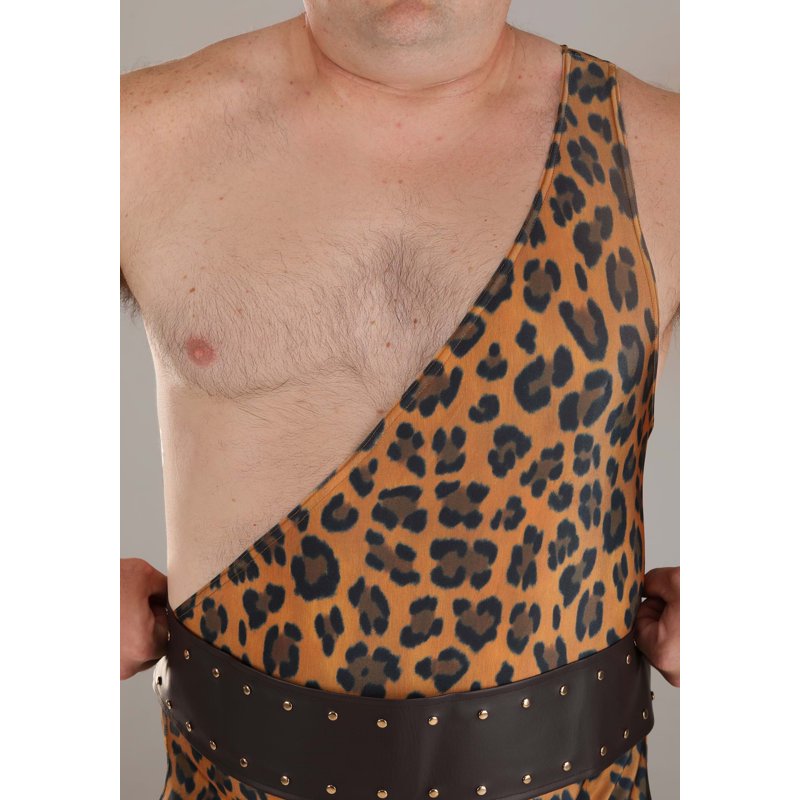 Men's Plus Size Dark Strongman Costume 3X - Circus Strength Themed Outfit
