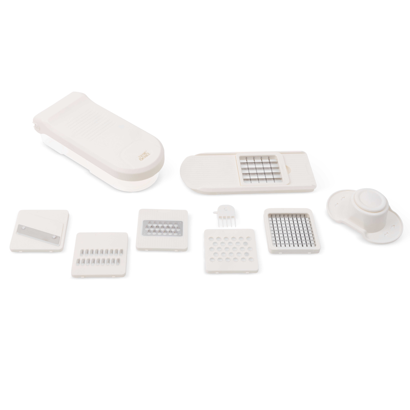 11-Piece Vegetable Chopper Set with Interchangeable Blades