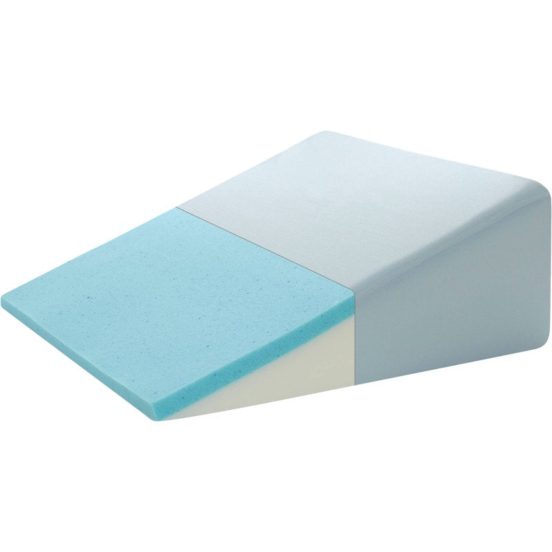 Adjustable Memory Foam Wedge Pillow with Cooling Gel Cover - Support & Relief