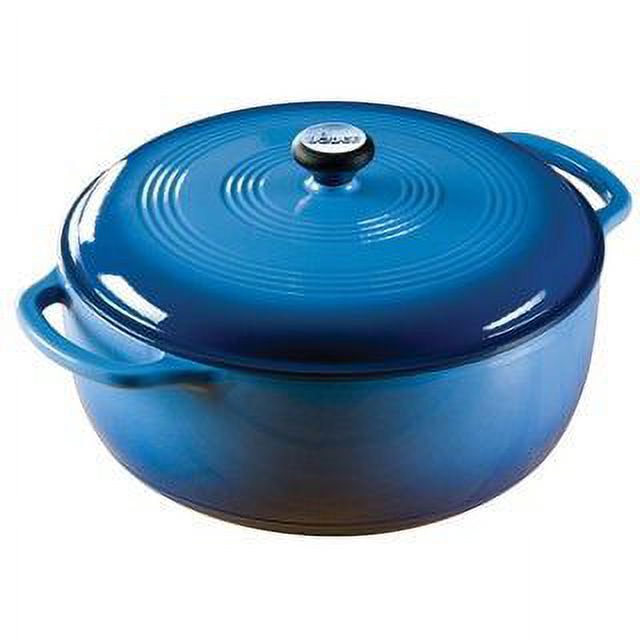 3 Quart Enameled Dutch Oven - Red Cast Iron Cookware