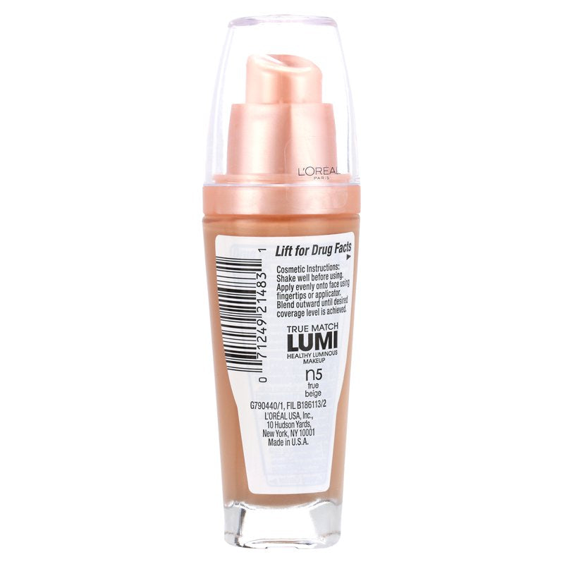 Luminous Liquid Foundation Makeup with SPF 20 - Hydrating Buildable Coverage