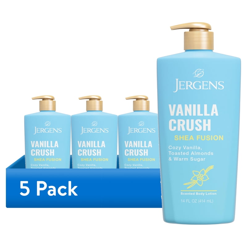 Shea Fusion Vanilla Crush Scented Body Lotion - Moisturizing Dry Skin